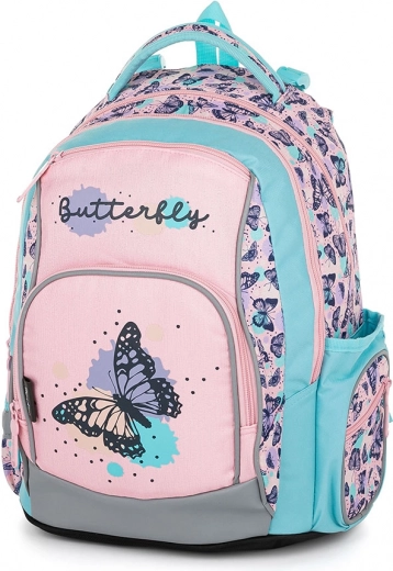 Rucsac școlar OXY GO Fluture