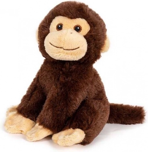 Maimuță de pluș maro 16 cm