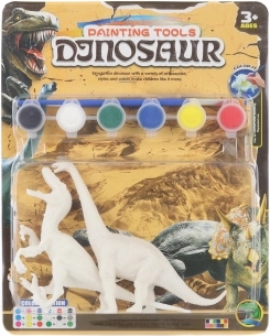 Set de pictură cu dinozauri pentru copii