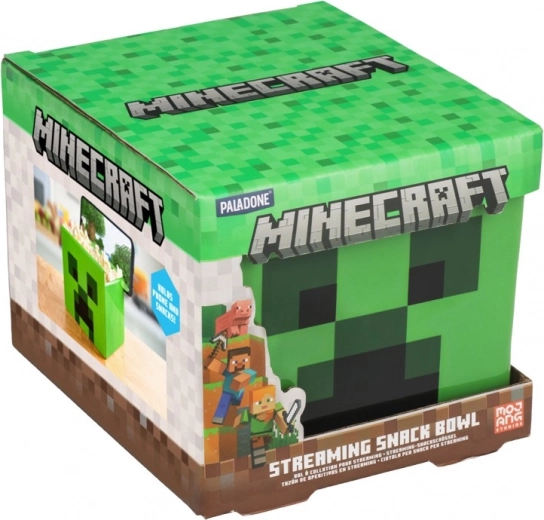 Minecraft bol Creeper cu suport pentru telefon