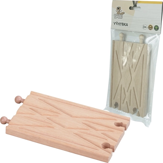 Babu trenulețe linie dublă șină dreaptă 15 cm