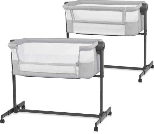 2 în 1: pat atașabil și pat independent