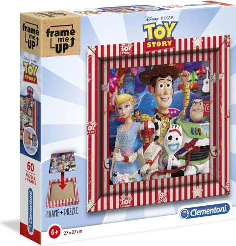 Puzzle Clementoni Povestea jucăriilor - ramă 60 piese