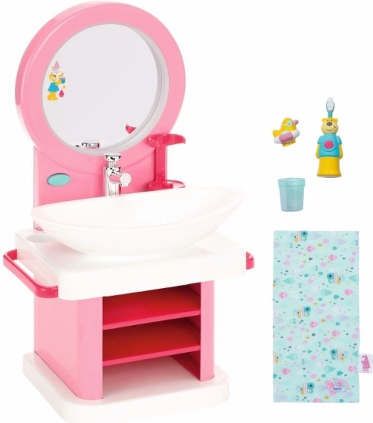 Set baie BABY born pentru periajul dinților