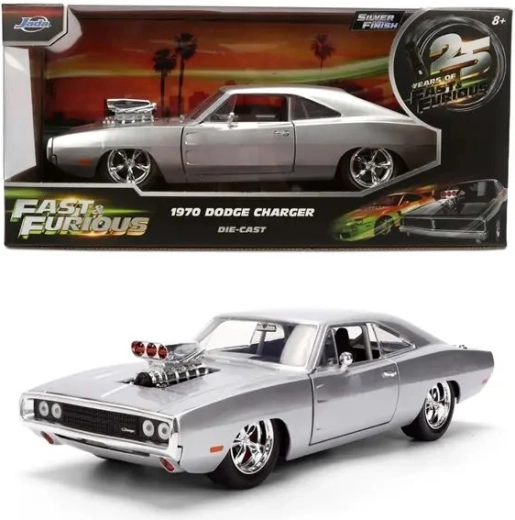 Jada Dodge Charger 1970 din filmul Furios și iute, ediție aniversară 1:24