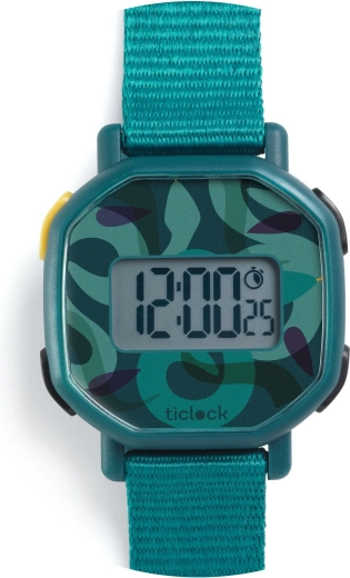 Ceas digital Djeco Green Snakes