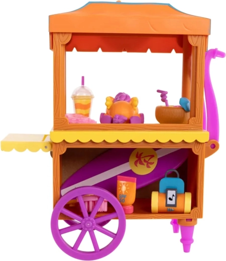 Căruciorul de vânzare Surf & Snacks pe roți