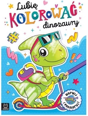 Îmi place să colorez dinozauri