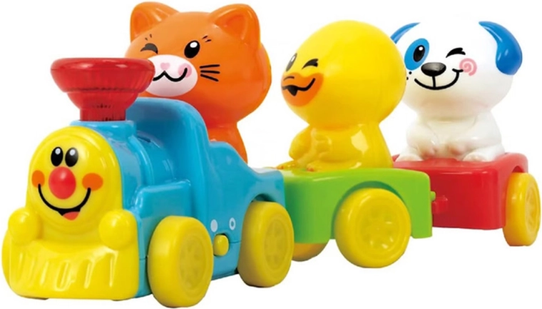 Trenuleț PLAYGO cu animăluțe