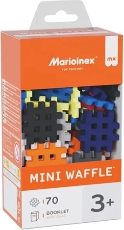 Set mini de construcție tip wafă, 70 de piese