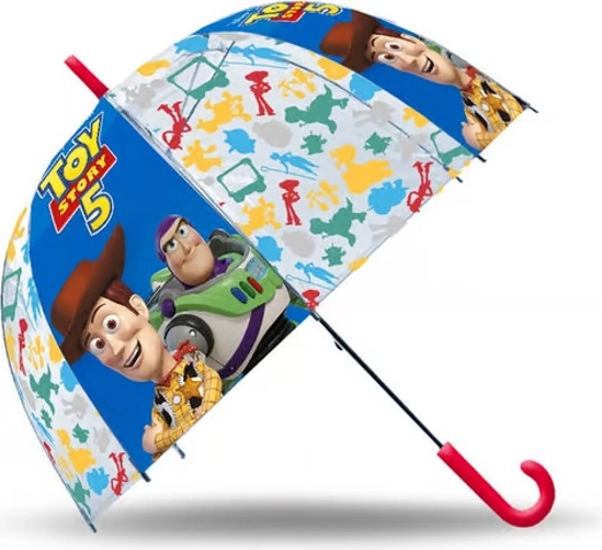 Umbrelă pentru copii transparentă, automată, Toy Story 46 cm - 1 bucată