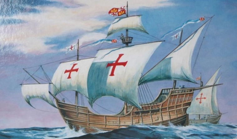 Model navă Santa Maria 1:270