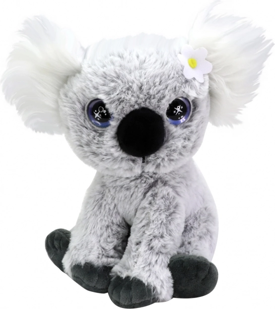 koală de pluș cu poșetă lucioasă