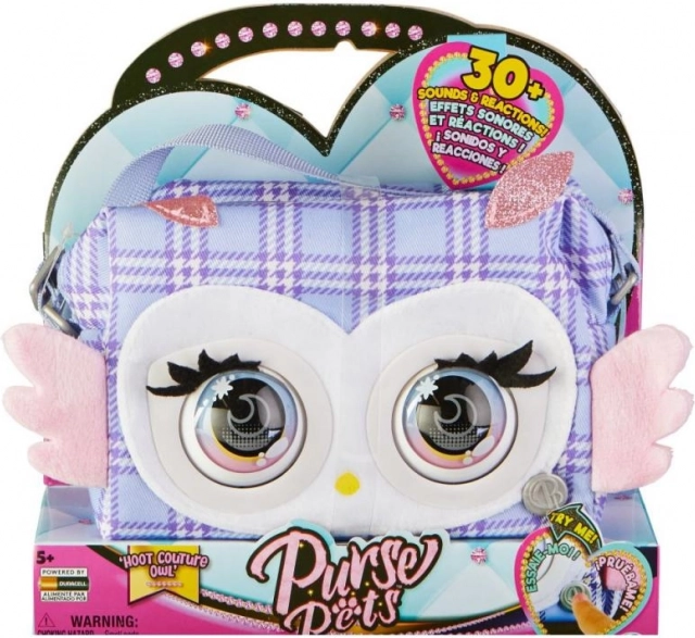 Geantă interactivă Bufniță Purse Pets