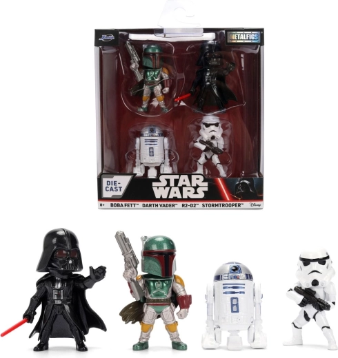 Star Wars Metalfigs set de 4 figurine metalice - 4 buc.