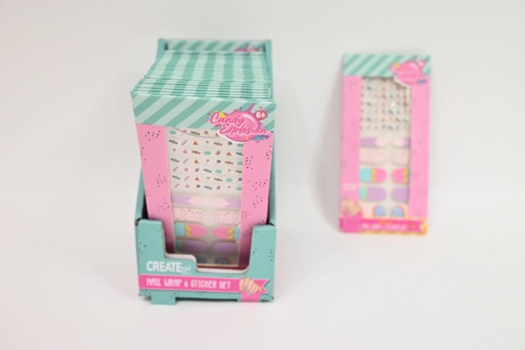 Create it! Candy set de autocolante pentru unghii