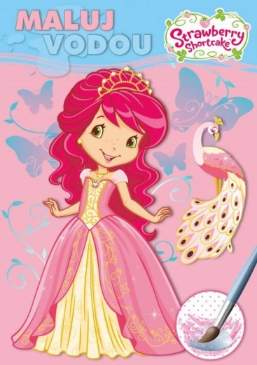 Pictează cu apă A5 - Căpșună