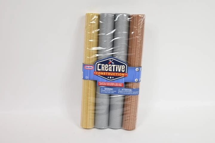 Little Tikes Creative Construction set de țevi și dibluri din spumă