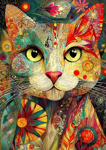 Puzzle Enjoy Pisica Artie 1000 de piese