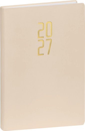 Agenda zilnică Notique Ponza 2027 bej 15 × 21 cm