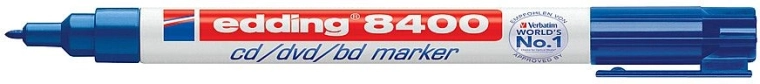 Marker pentru CD edding 8400, albastru