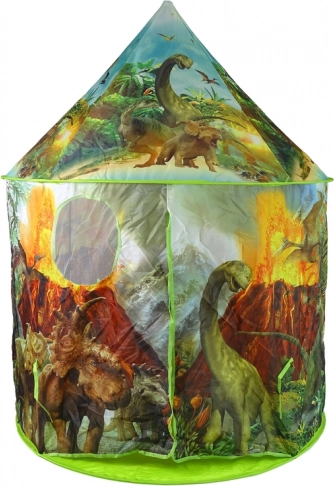 Cort pentru copii cu dinozauri pentru grădină, verde
