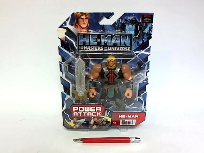 Figurină He-Man Power Attack cu sabie (Masters of the Universe)