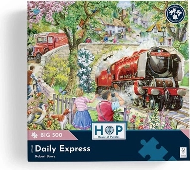 Motiv captivant cu un tren cu aburi