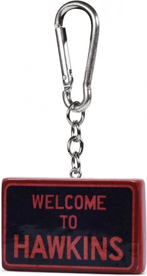 Breloc 3D Stranger Things Hawkins