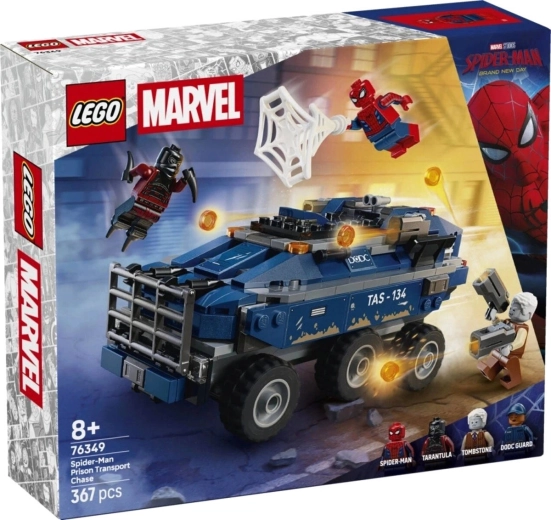 LEGO Marvel Urmărirea lui Spider-Man după mașina de închisoare
