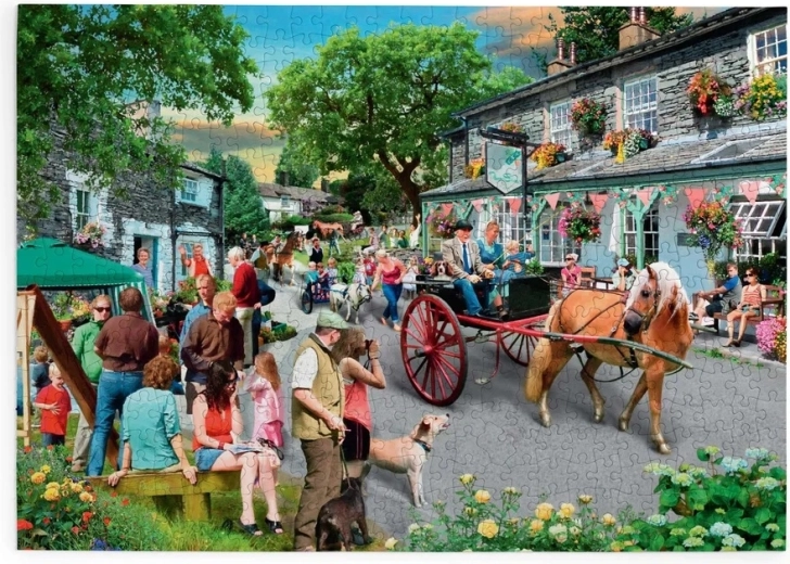 House of Puzzles Parada poneilor – puzzle cu 500 de piese mari