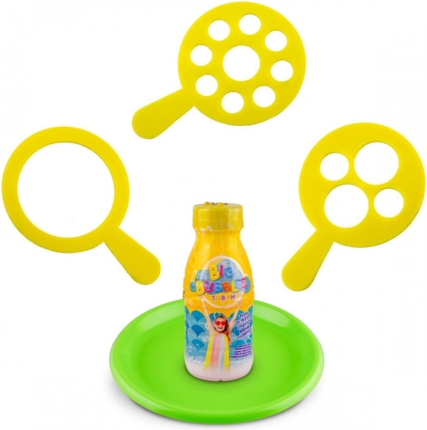 Trei inele pentru dimensiuni diferite de bule