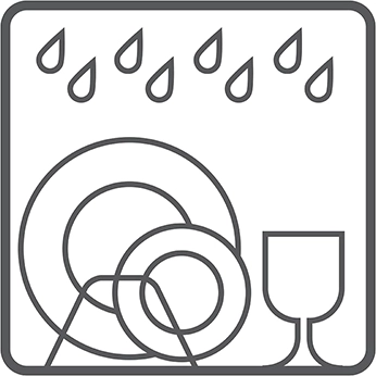 Curățare ușoară, inclusiv în mașina de spălat vase