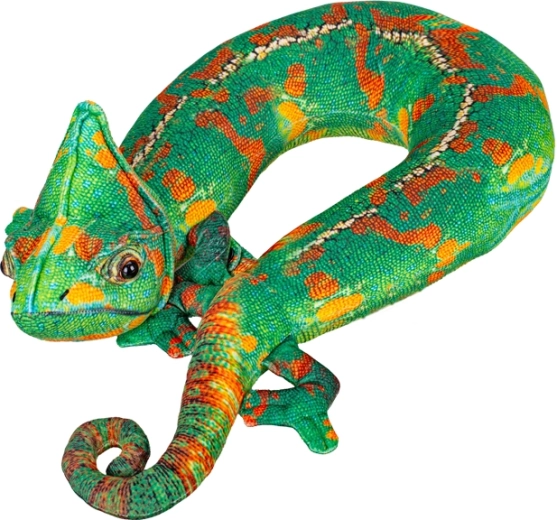 Pernă de călătorie din pluș cameleon 50 cm