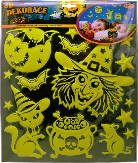 Autocolante 3D luminoase vrăjitoare Sparkys