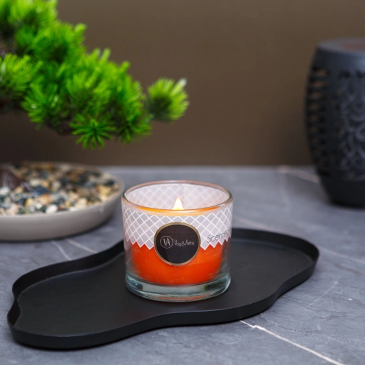 Lumânare parfumată cu aromă de dovleac condimentat 70 g