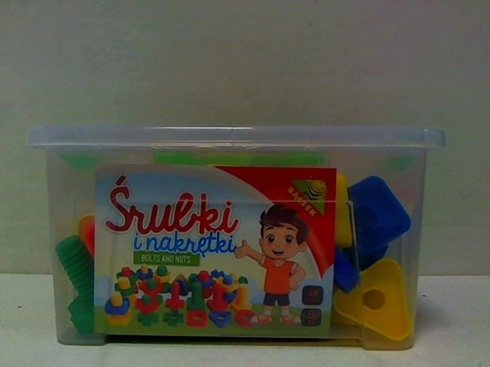 Set de șuruburi și piulițe în cutie