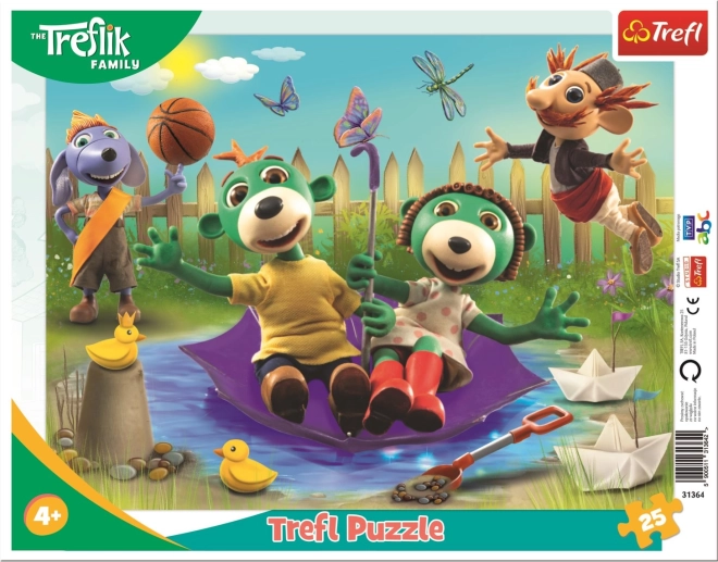 Puzzle Treflíci 25 piese