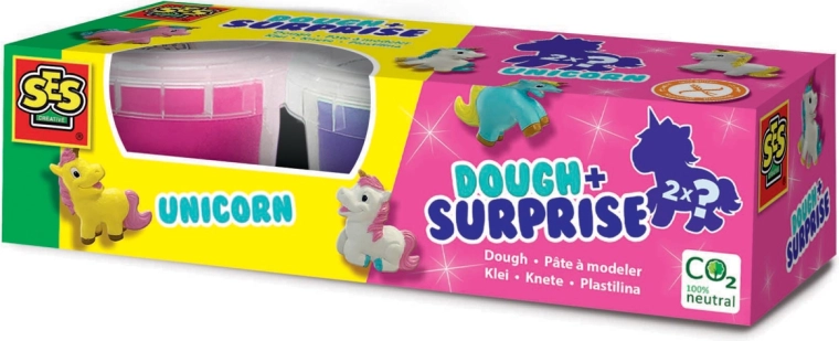 Plastilină SES cu surpriză – unicorni