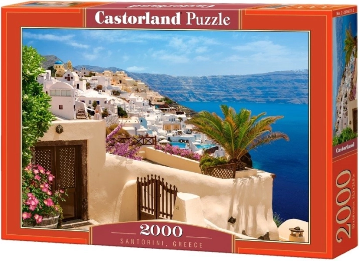 Puzzle Castorland Santorini, Grecia 2000 de piese