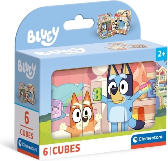 Cuburi cu imagini Bluey