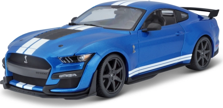 Maisto Ford Shelby GT500 2020 model metalic de mașină 1:18 albastru