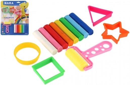 Set creativ de modelaj NARA cu forme de decupat