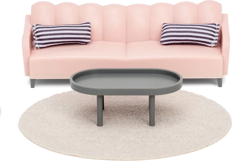 Lundby basic set de mobilier pentru living pentru casa de păpuși
