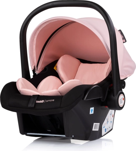 Scaun auto Chipolino Amore i-Size 40–87 cm roz pudrat