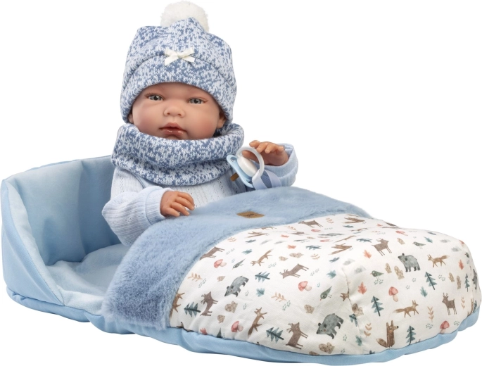 Llorens New born băiețel – păpușă realistă 40 cm