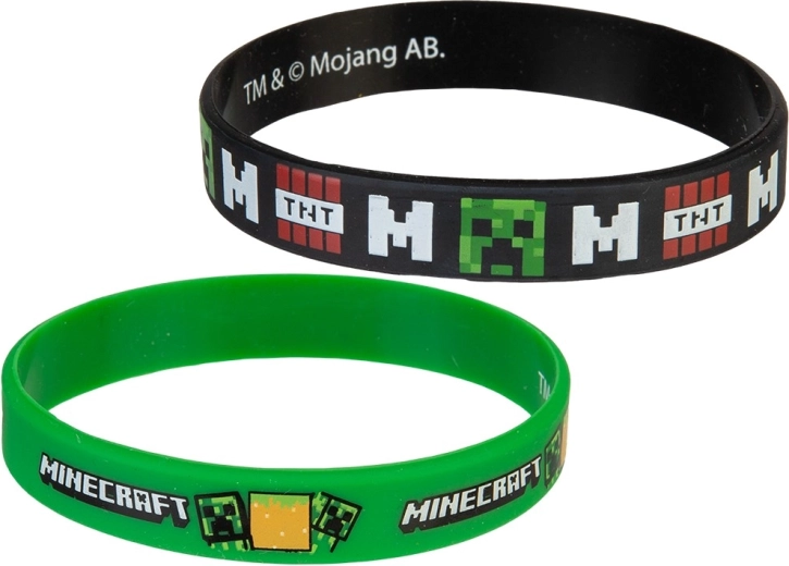 Brățară din silicon Minecraft - 1 bucată