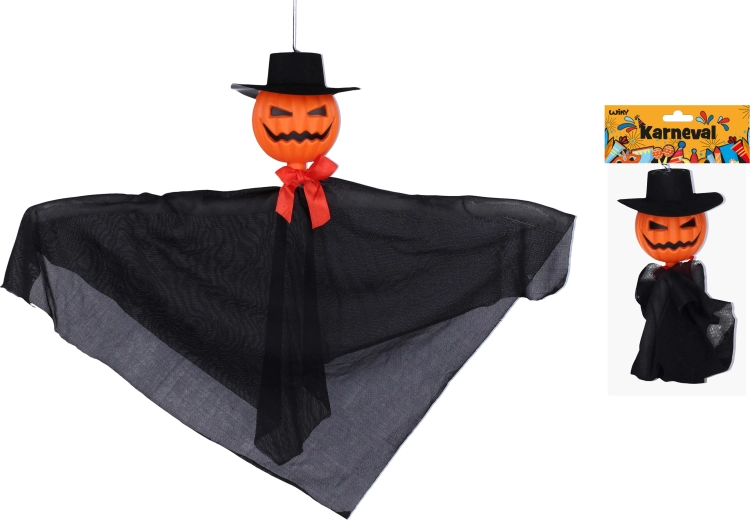 Decorațiune Halloween sperietoare de agățat 40 × 35 cm
