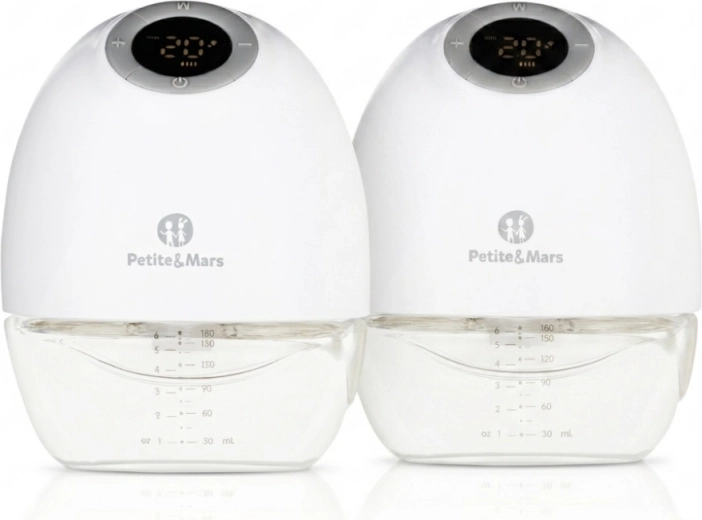 Petite&Mars pompă electrică handsfree pentru sân Gaia Duo