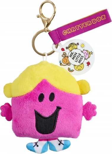 Breloc din pluș LITTLE MISS CHATTERBOX – Mr. Men Little Miss